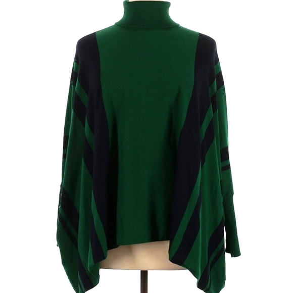 Alfani Poncho-style Turtleneck Sweater - Picture 1 of 9